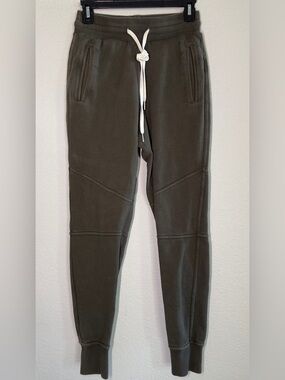 John Elliott Olive Drawstring Jogger Pants